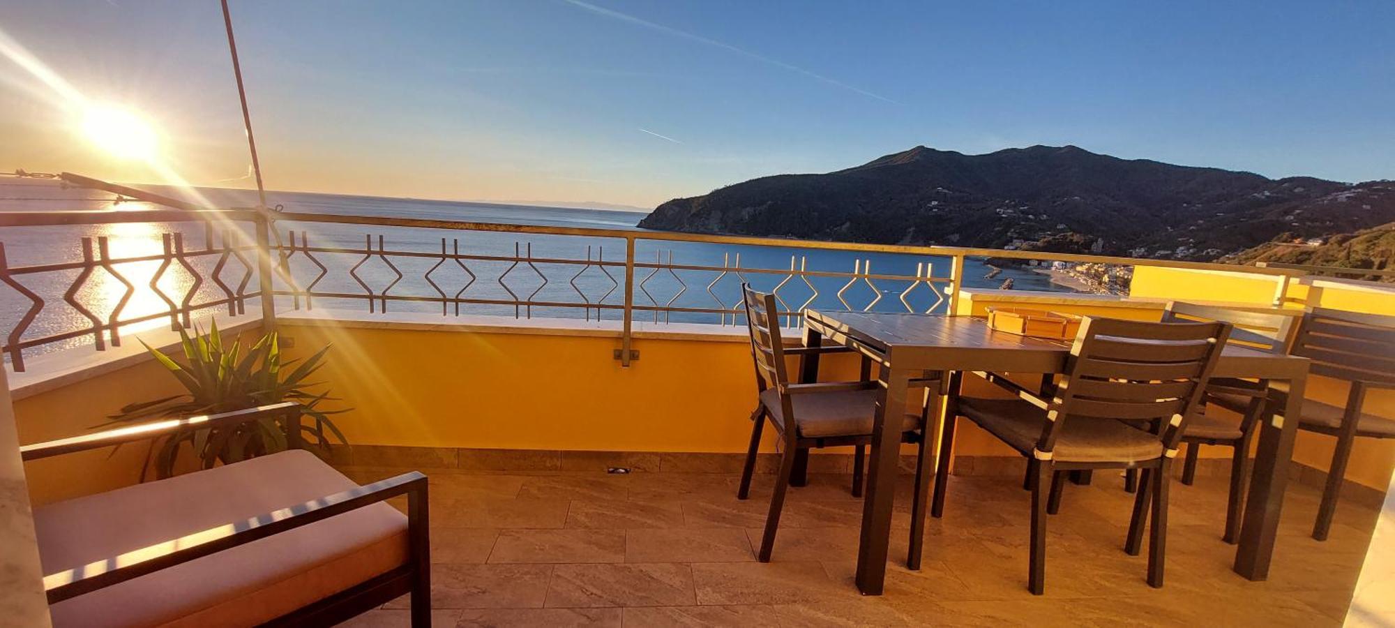 Appartamenti Enrica With Amazing View Moneglia Exteriör bild